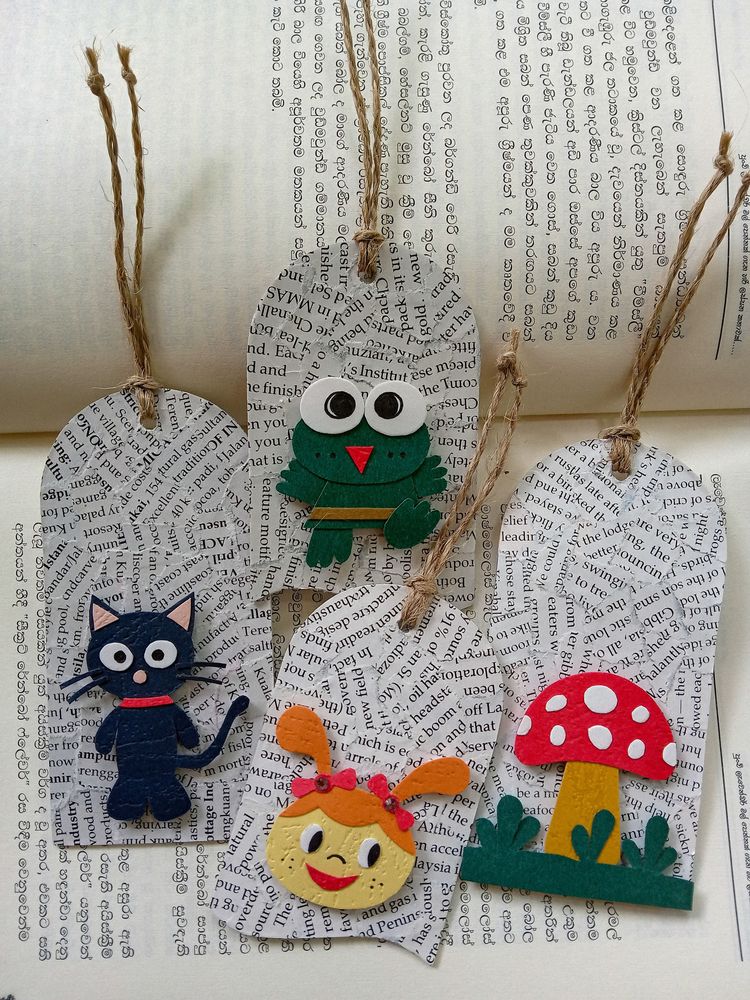Cute Character Hanging Bookmarks