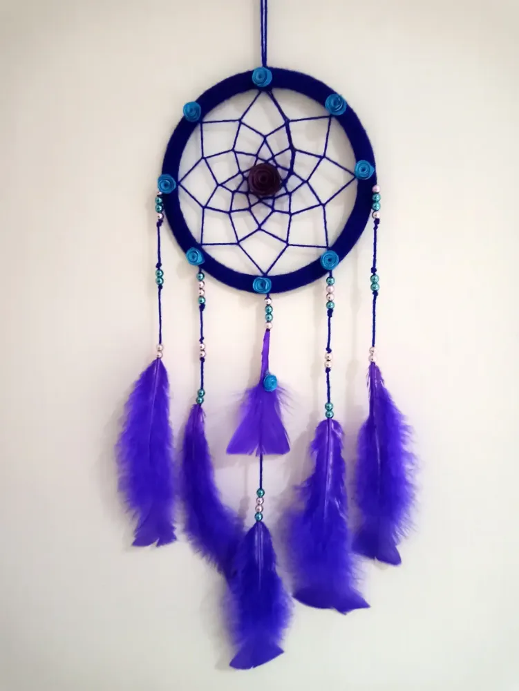 Violet Charm Dreamcatcher