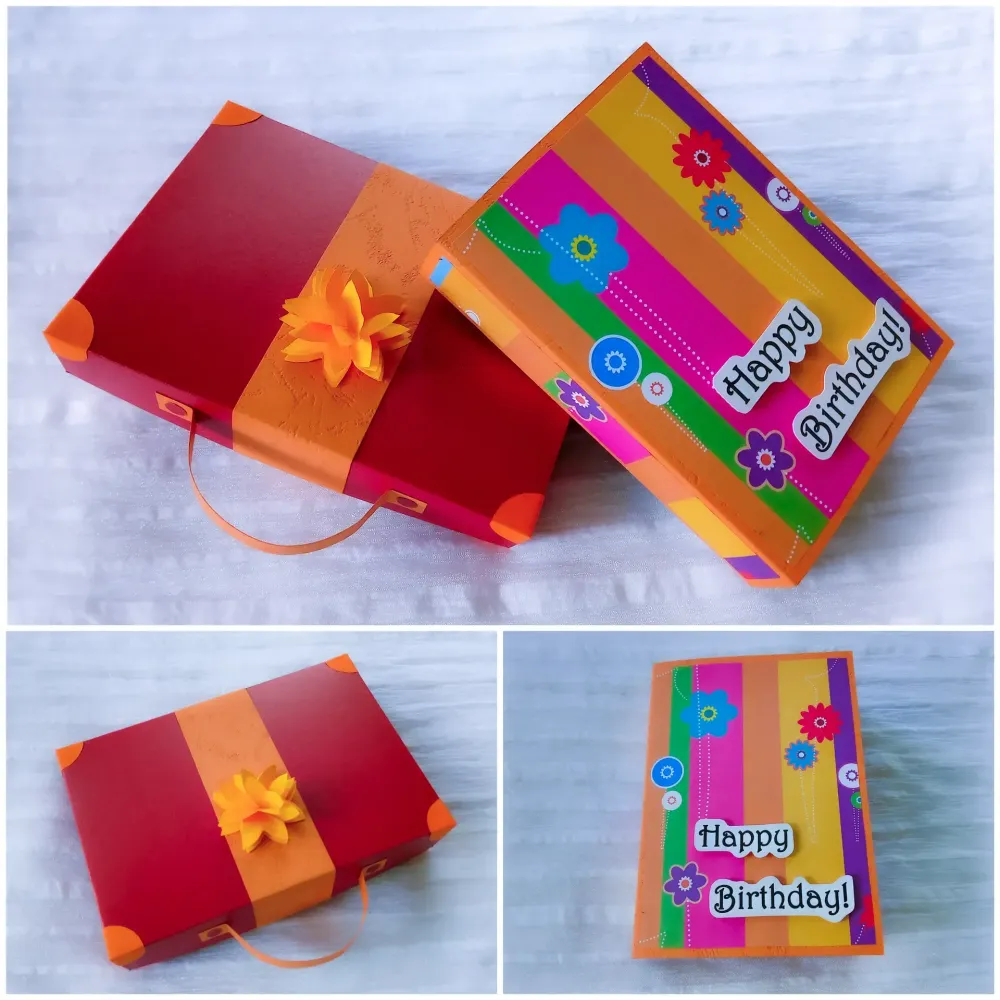 Vibrant Birthday Scrapbook